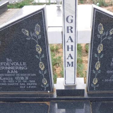 GRAHAM Louis O.S.F. 1923-1999 &amp; Machel 1930-2011