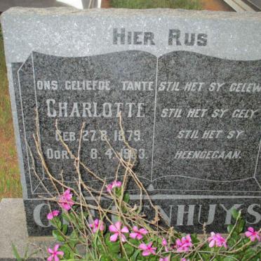 GELDENHUYS Charlotte 1879-1963
