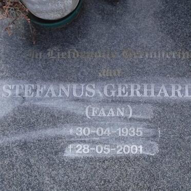 GREYLING Stefanus Gerhardus 1935-2001 &amp; Louis Henrietta CROUS 1938-