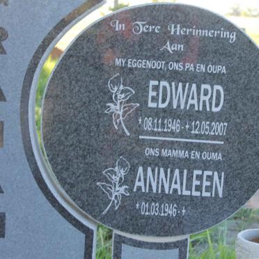 GRAHAM Edward 1946-2007 &amp; Annaleen 1946-