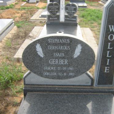 GERBER Stephanus Gerhardus Esaes 1965-2003
