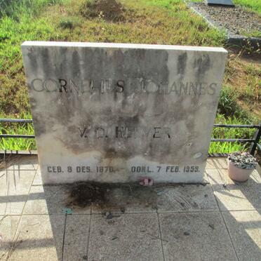 HEEVER Cornelius Johannes, v.d. 1870-1959