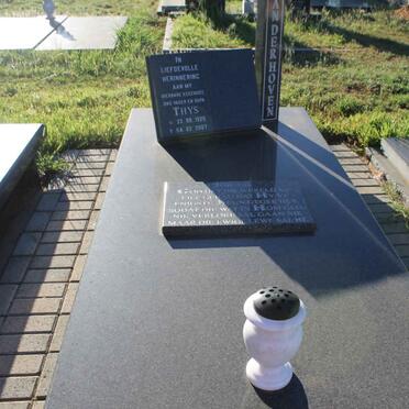 HOVEN Thys, van der 1925-2007