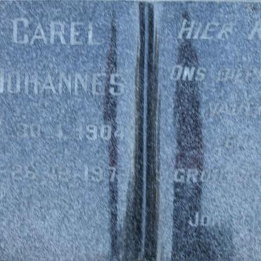 KOEN Carel Johannes 1904-1977