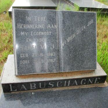LABUSCHAGNE Sarel W.J. 1883-1967