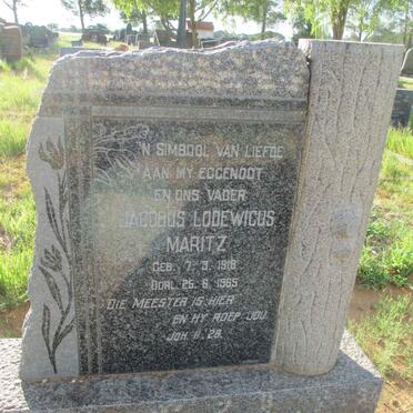 MARITZ Jacobus Lodewicus 1918-1965