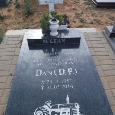 MCLEAN Daniel Frederick 1957-2014