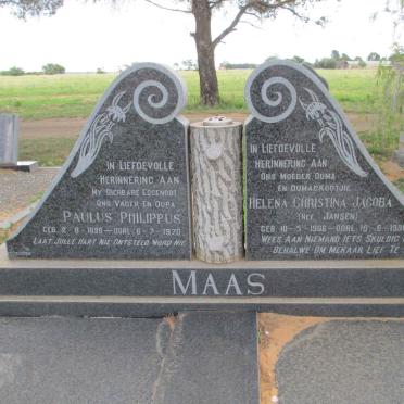 MAAS Paulus Philippus 1898-1970 &amp; Helena Christina Jacoba JANSEN 1906-1980