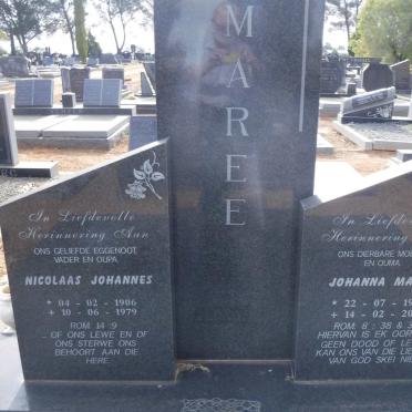 MAREE Nicolaas Johannes 1906-1979 &amp; Johanna Maria 1907-2001