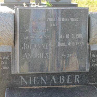 NIENABER Johannes Andries 1918-1964