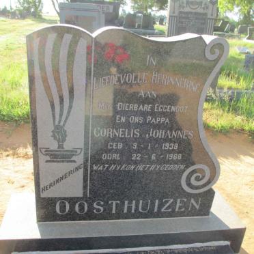 OOSTHUIZEN Cornelis Johannes 1938-1968