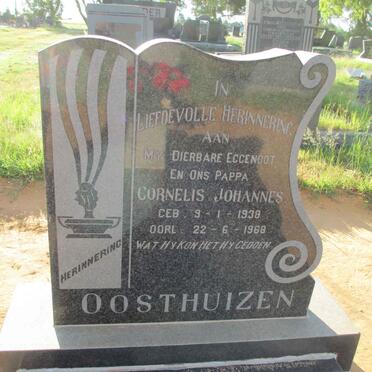 OOSTHUIZEN Cornelis Johannes 1938-1968