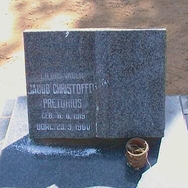 PRETORIUS Jacob Christoffel 1919-1960