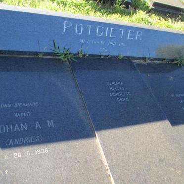 POTGIETER Johan A.M. 1936- &amp; Helena M. 1937-1987