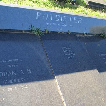 POTGIETER Johan A.M. 1936- &amp; Helena M. 1937-1987
