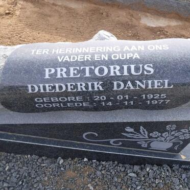 PRETORIUS Diederik Daniel 1925-1977 &amp; Christina Elizabeth LIEBENBERG 1920-2009
