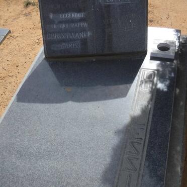 PLESSIS Christiaan F., du 1948-1985