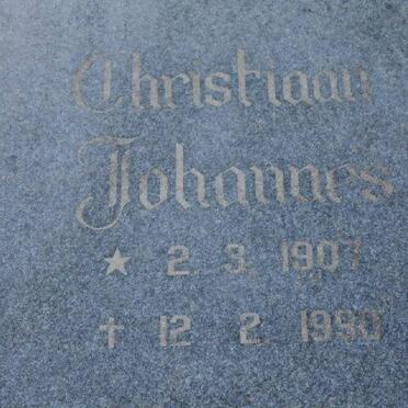 ? Christiaan Johannes 1907-1990 &amp; Aletta Paulina 1909-1996