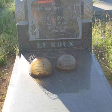 ROUX Jacobus Rossouw, le 1913-1963