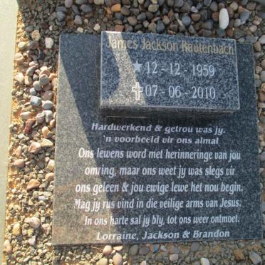 RAUTENBACH James Jackson 1959-2010