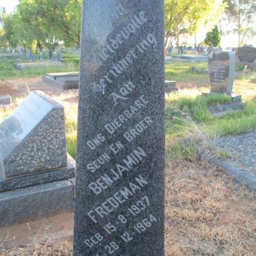 RHEEDER Benjamin Fredeman 1937-1964