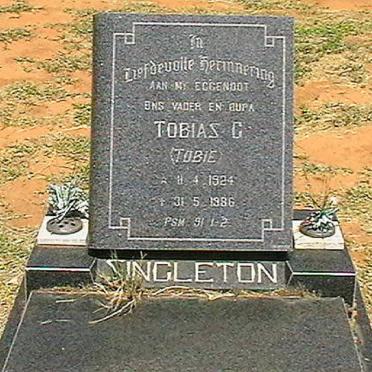 SINGLETON Tobias G. 1924-1986