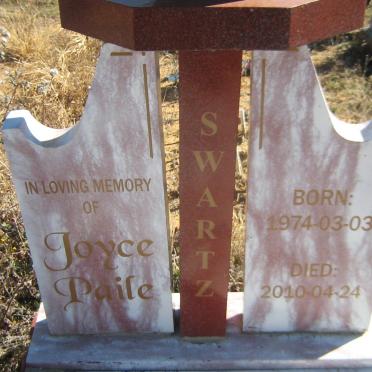 SWARTZ Joyce Paile 1974-2010