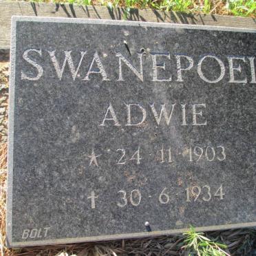 SWANEPOEL Adwie 1903-1934