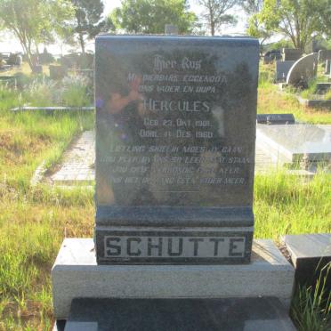 SCHUTTE Hercules 1901-1960