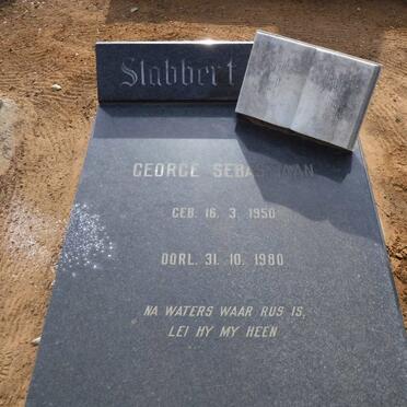 SLABBERT George Sebastiaan 1950-1980