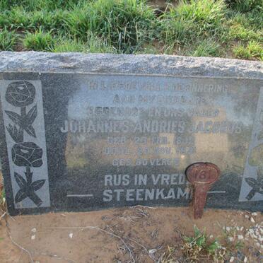 STEENKAMP Johannes Andries Jacobus 18?2-1951