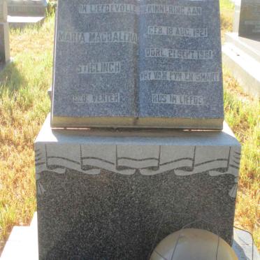 STIGLINGH Maria Magdalena nee VENTER 1921-1961