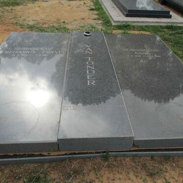 TONDER Theodorus Ernst, van 1929-1983 &amp; Anna 1930-1984