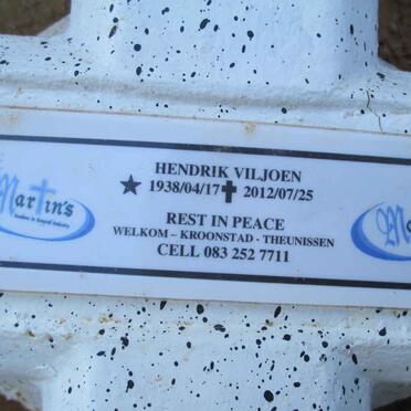 VILJOEN Hendrik 1938-2012