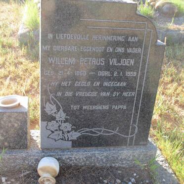 VILJOEN Willem Petrus 1868-1959