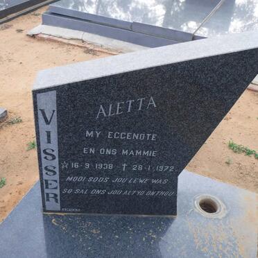 VISSER Aletta 1938-1972