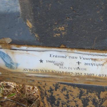 VUUREN Erasme, van 1960-2015