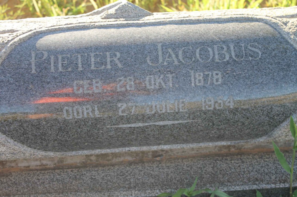 VENTER Pieter Jacobus 1878-1954