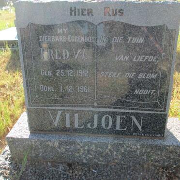 VILJOEN Fred W. 1921-1961