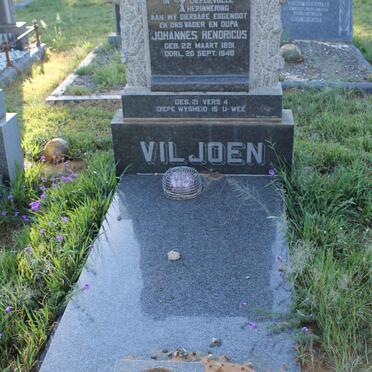 VILJOEN Johannes Hendricus 1891-1948