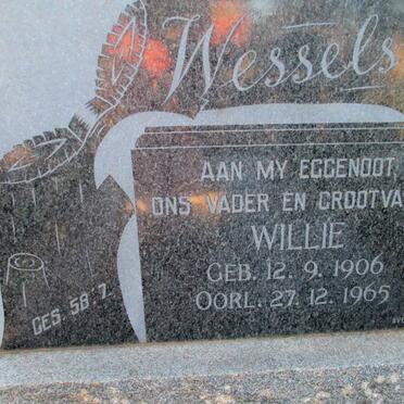 WESSELS Willie 1906-1965