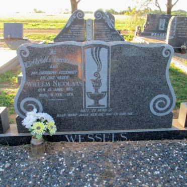 WESSELS Willem Nicolaas 1915-1971