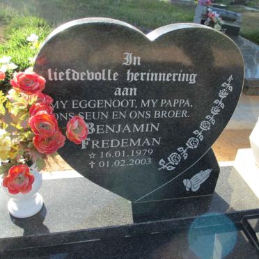 ZYL Benjamin Fredeman, van 1979-2003