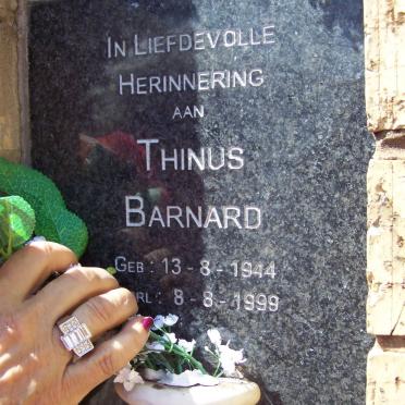 BARNARD Thinus 1944-1999