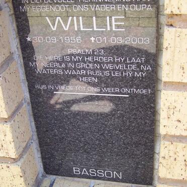 BASSON Willie 1956-2003