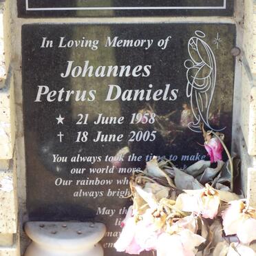 DANIELS Johannes Petrus 1958-2005