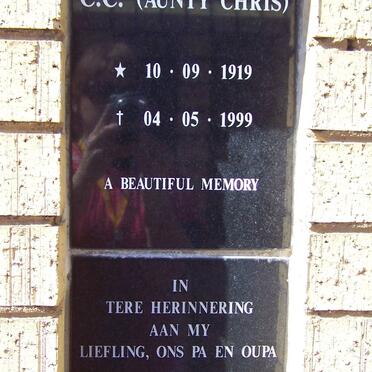 HANSEN C.C. 1919-1999 :: BEUKES Neels 1935-1999