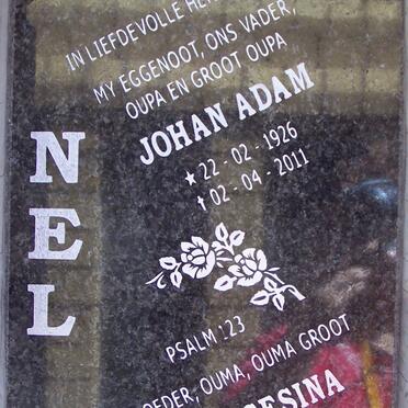 NEL Johan Adam 1926-2011