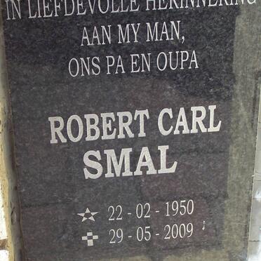 SMAL Robert Carl 1950-2009