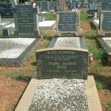 BOTHA Theunis Jacobus 1919-1967